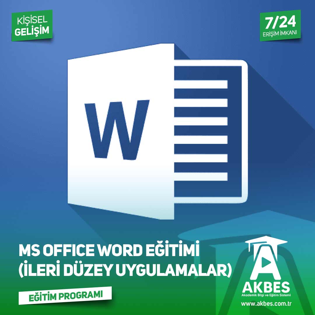 Ms Office Word (İleri Düzey Uygulamalar) Eğitim Programı