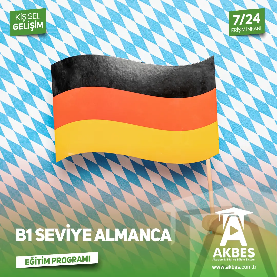 B1 Seviye Almanca Eğitim Programı