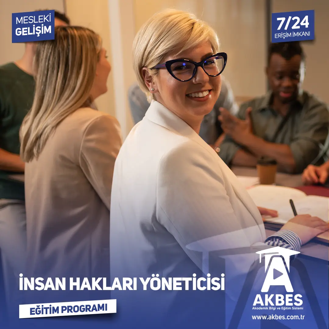 İnsan Hakları Yöneticisi Eğitimi ile insan hakları standartlarını öğrenin,  politika geliştirme becerileri kazanarak profesyonel insan hakları yöneticisi olun!