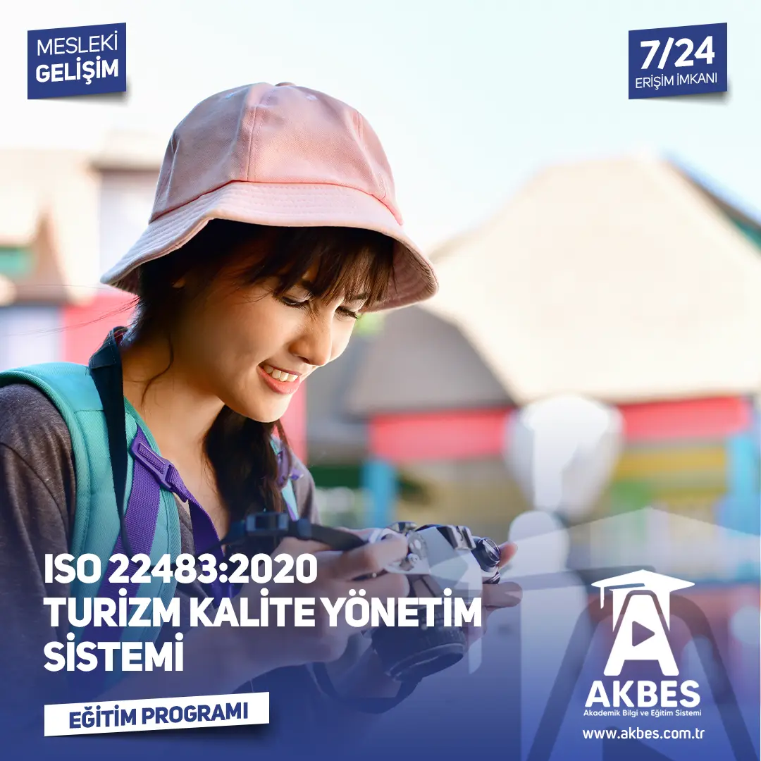 ISO 22483:2020 Turizm Kalite Yönetim Sistemi Eğitimi ile turizm işletmelerinde uluslararası kalite standartlarını uygulamayı, misafir deneyimini geliştirmeyi öğrenin!