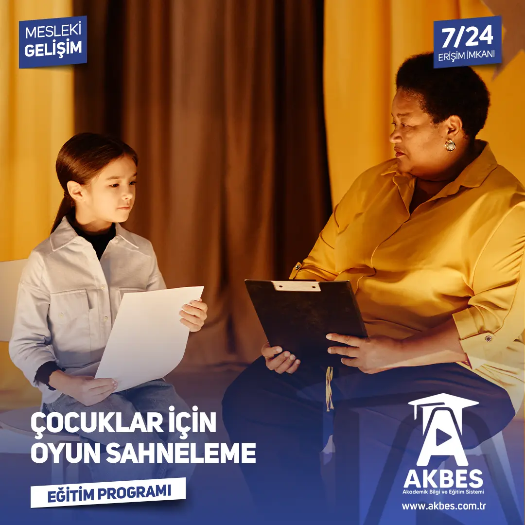 Çocuklar İçin Oyun Sahneleme Eğitim Programı