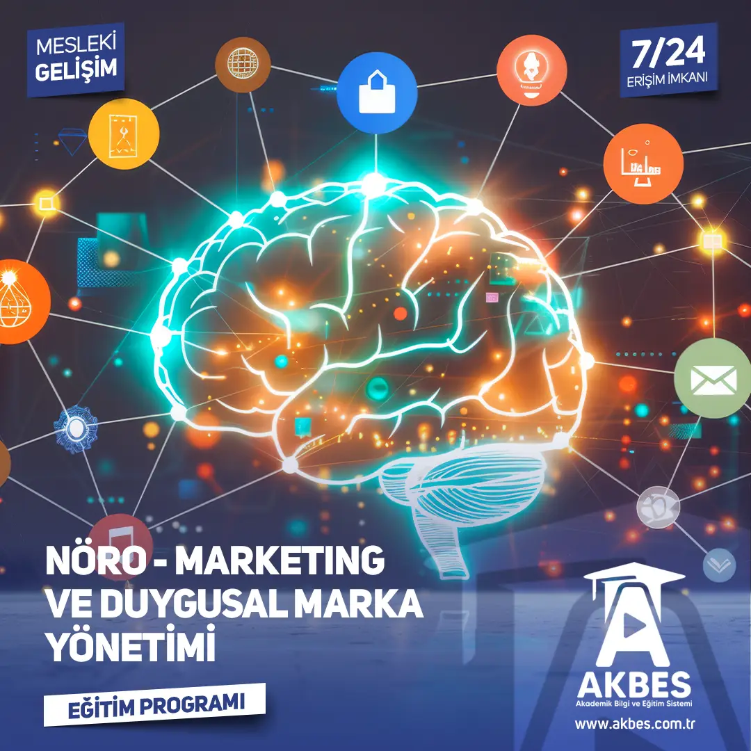 Nöro-Marketing ve Duygusal Marka Yönetimi Sertifika Programı ile tüketici davranışlarını anlayın, markalar için güçlü ve kalıcı duygusal stratejiler geliştirin.